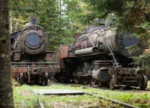 Allagash Wilderness Tramway Engines