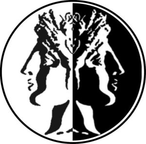 Janus, Roman god of transitions and opposites, looking to the past and future