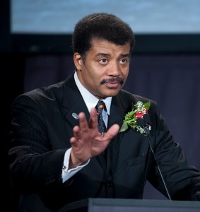Director of the Hayden Planetarium Neil deGrasse Tyson speaks as host of the Apollo 40th anniversary celebration held at the National Air and Space Museum, Monday, July 20, 2009 in Washington. Photo Credit: (NASA/Bill Ingalls)