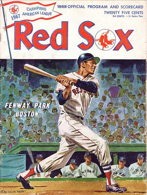 ~1967 Red Sox program