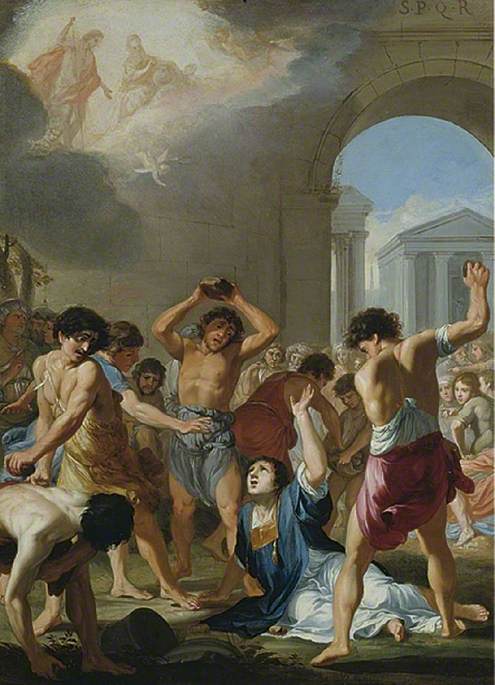 Stella, Jacques, 1596-1657; The Martyrdom of St Stephen
